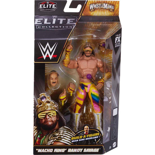 WWE Elite Collection Wrestlemania Build-a-Figure "Macho King" Randy Savage and Gene Okerlund Figure