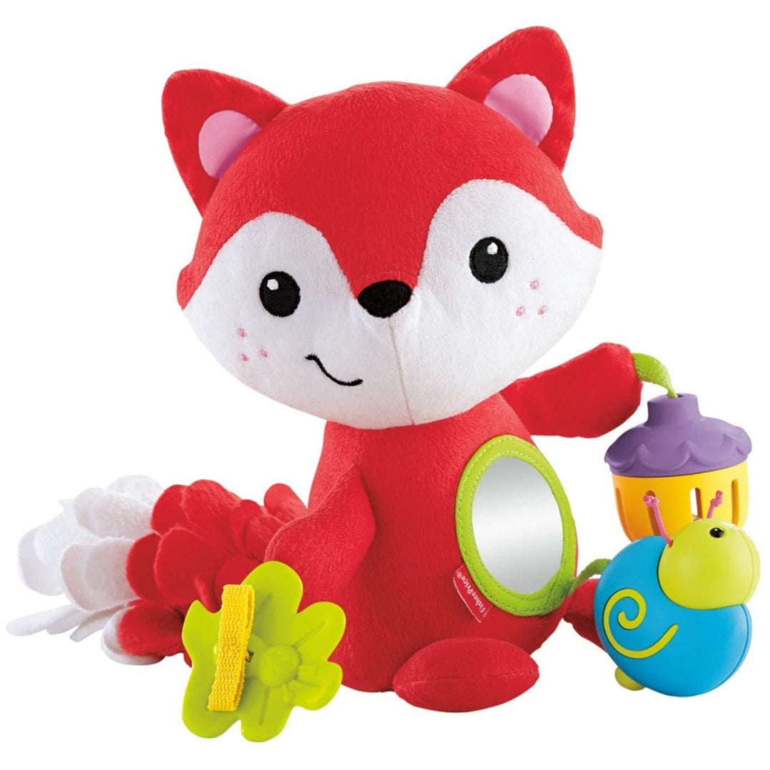 Fisher-Price CDN56 Activity Fox Baby Toy - Maqio