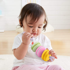 Fisher-Price Macaron Peg Shake & Rattle Kiggle and Clacker Sounds