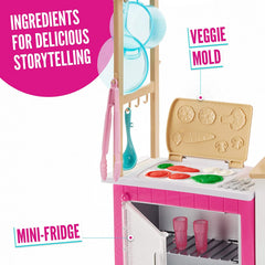 Barbie Careers Ultimate Kitchen with Doll & Cooking Accessories