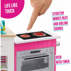 Barbie Careers Ultimate Kitchen with Doll & Cooking Accessories