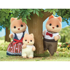 Sylvanian Families Caramel Dog Family of 4 Figurines