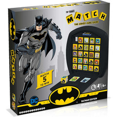 Top Trumps DC Batman Edition Match The Crazy Cube Game