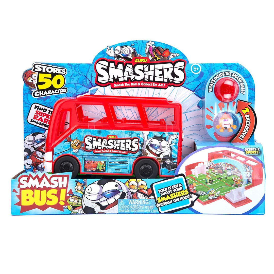 Smashers 7408 Team Bus Collectible Toy Playset - Maqio
