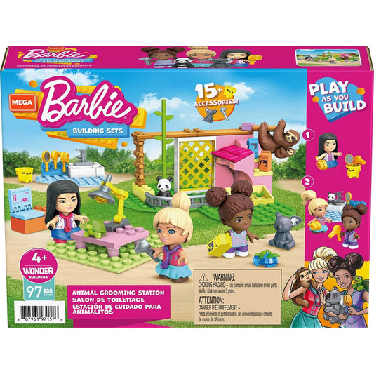 MEGA Construx Barbie Animal Grooming Station