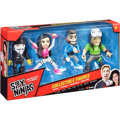 Spy Ninjas Collectible 4-Figure Pack - PZ Funf VY Daniel Melvin