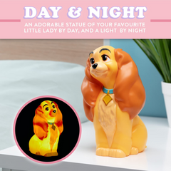 Disney Lady Light 3D  Lamp Lady & The Tramp