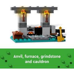 LEGO Minecraft 21252 The Armoury Building Toy