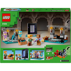 LEGO Minecraft 21252 The Armoury Building Toy