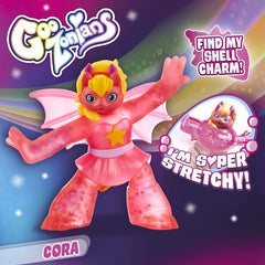 Goozonians Hero Soft Squishy Stretchy Gooey Figure - Cora