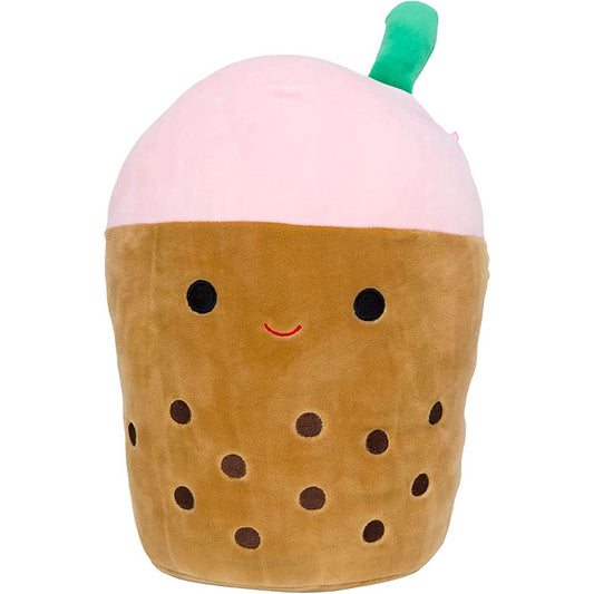 Squishmallows 12-in Kellytoy Food Squad Plush Toys Soft Plush - Bernice Boba Tea