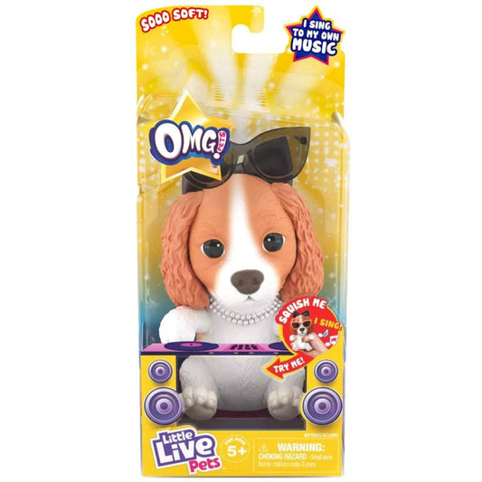 Little Live Pets OMG Pets Soft Squishy Cuddly Toy - Diva Puppy