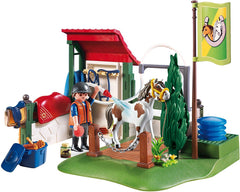 Playmobil Country Horse Grooming Station with Functional Water Pump 6929