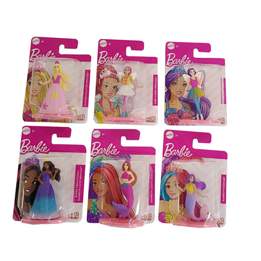 Barbie Dreamtophia Set of 6 Micro Figures - Maqio