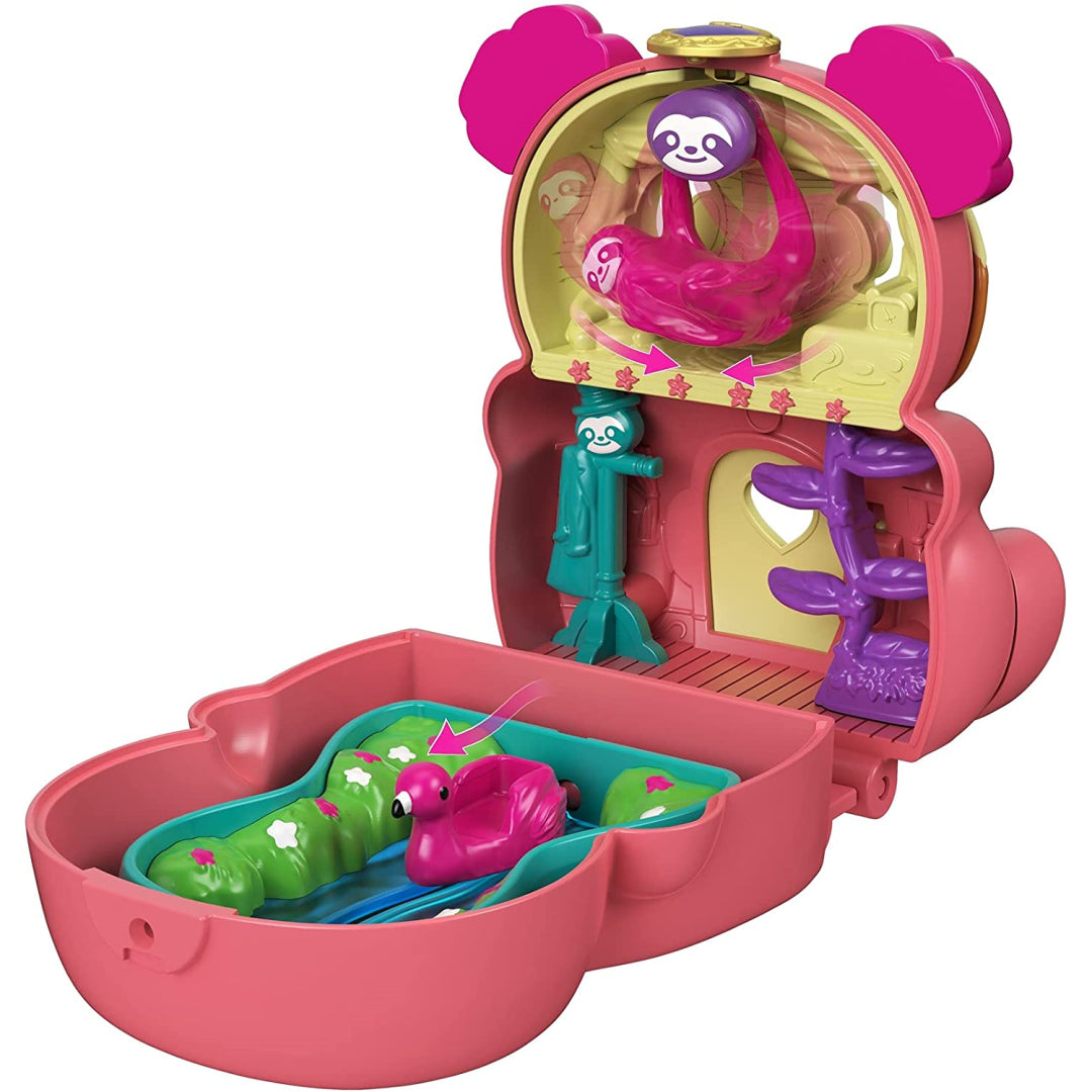 Polly Pocket Flip & Find Sloth - Maqio