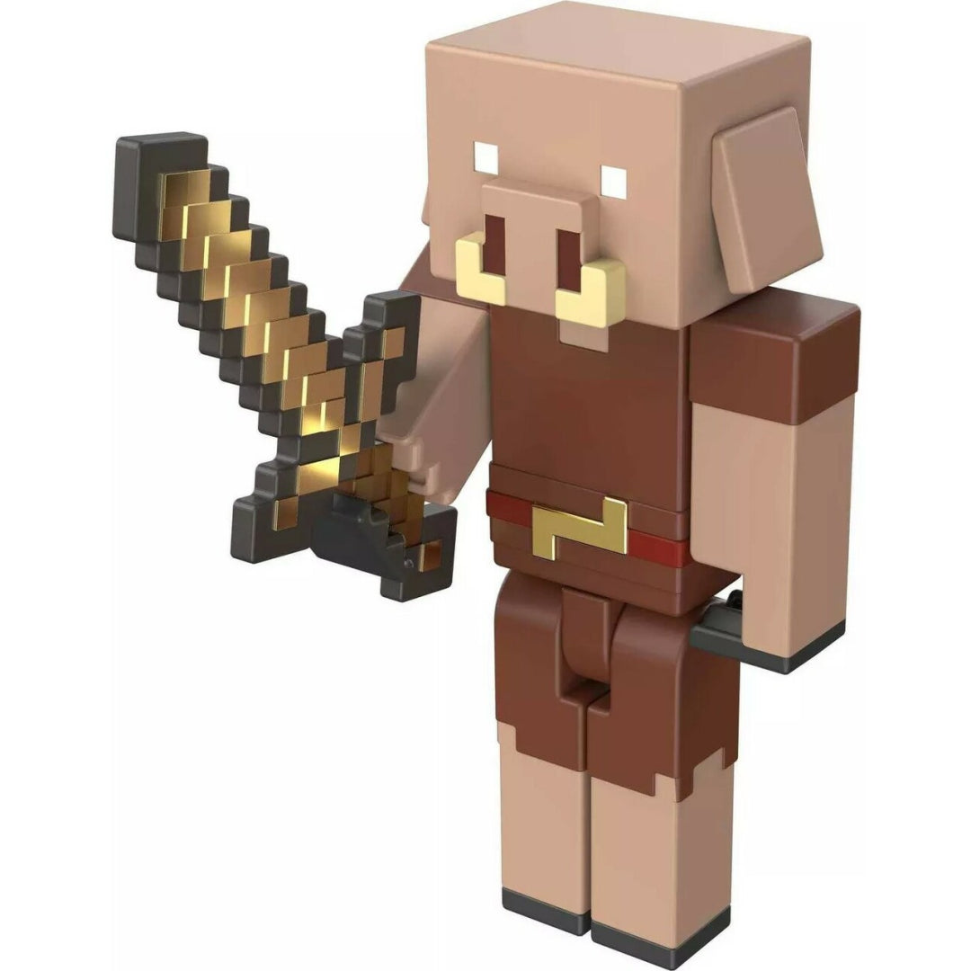 Minecraft Craft-A-Block Figure - Piglin - Maqio