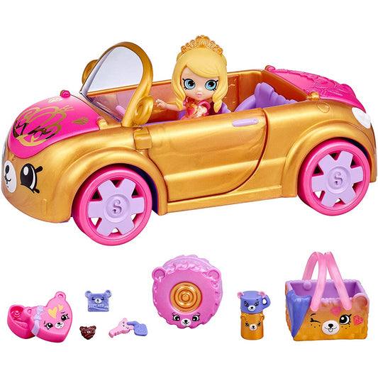 Shopkins Happy Places Royal Trends Convertible Car - Maqio