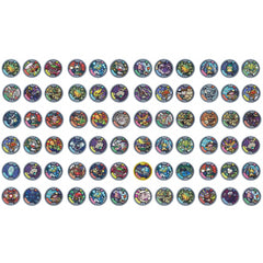 Yokai Watch B5944EU41 Series 2 Medals - Case of 24 Blind Bags - Maqio