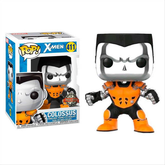 Funko POP 411 Bobble Head Marvel X-Men Colossus - Silver Chrome - Maqio