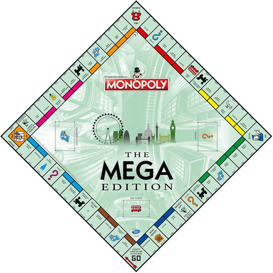 Winning Moves Mega Monopoly Board Game C4162 - Maqio