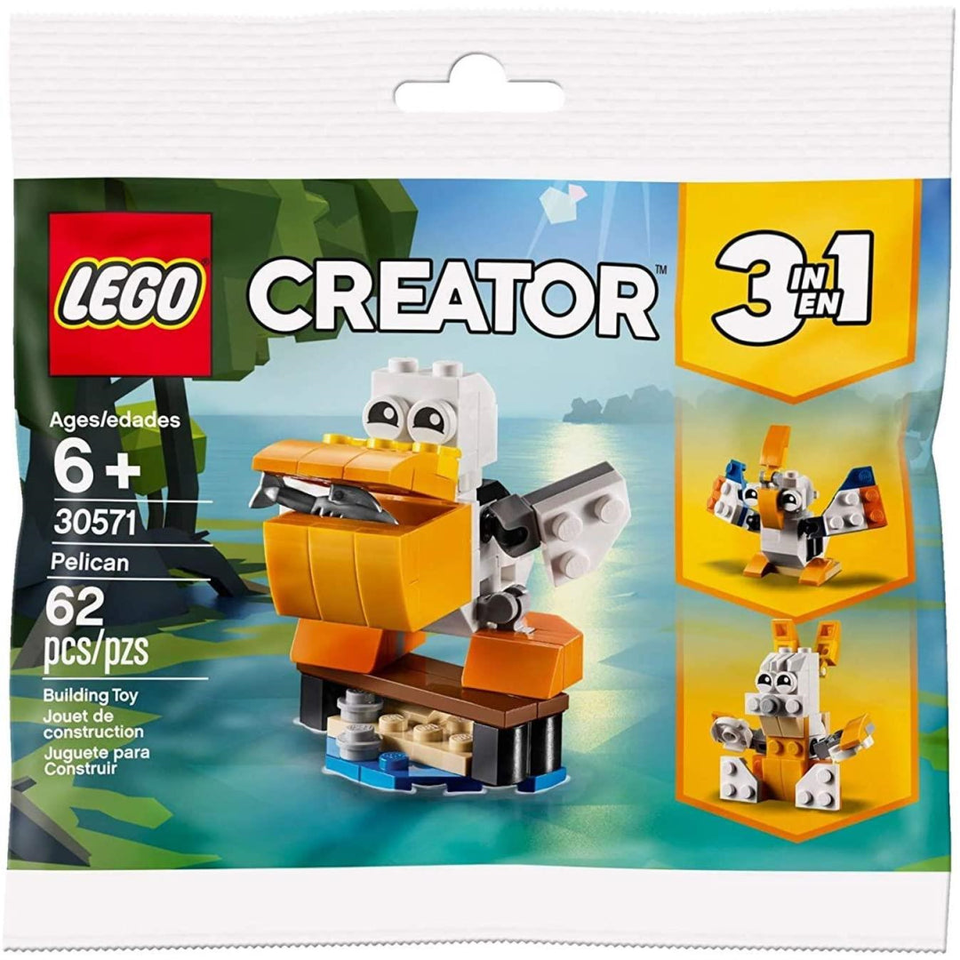 LEGO Creator Pelican 3 in 1 Polybag Set 30571 - Maqio