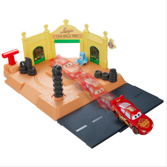 Disney Pixar Cars Luigis Tire Shop Story Play Set - Maqio