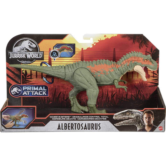 Jurassic World Massive Biters Strike & Chomp Dinosaur Figure - Albertosaurus