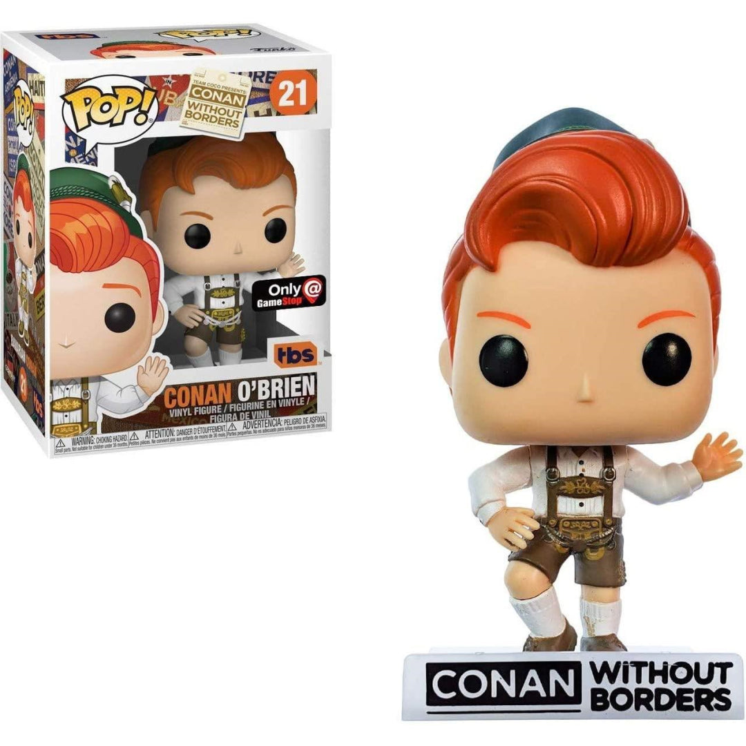 Funko POP Vinyl Conan O' Brien in Lederhosen - Maqio