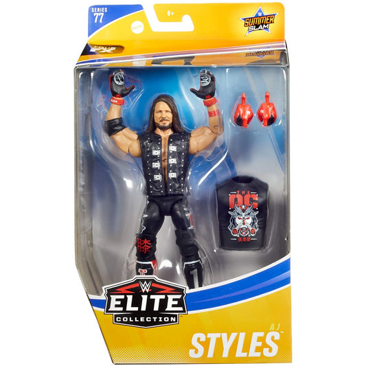 WWE AJ Styles Elite Collection Action Figure GKY05 - Maqio