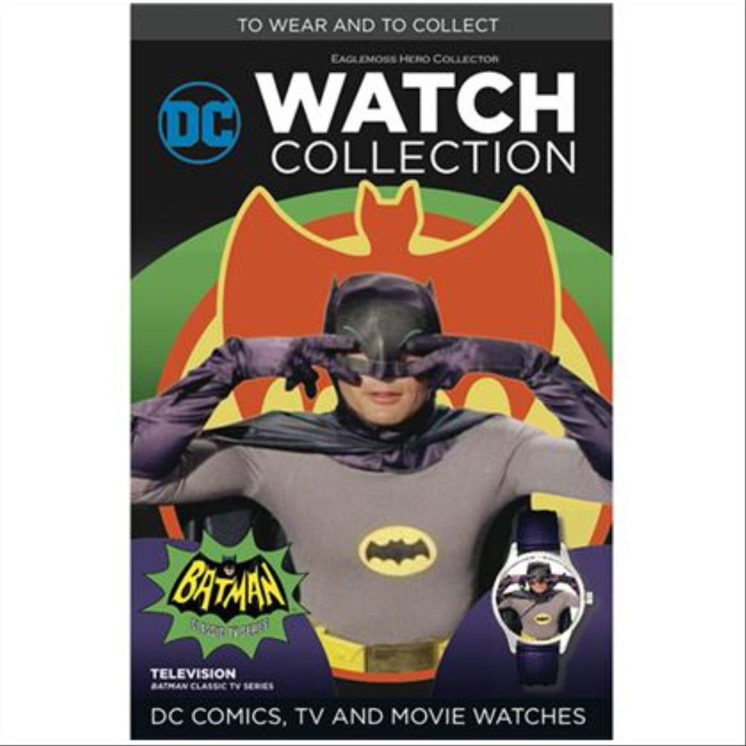 DC Comics Eaglemoss Watch Classic Batman Adam West - Maqio