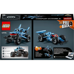 Lego 42134 Technic Monster Jam Megalodon 2 in 1 Pull Back Shark Truck Car