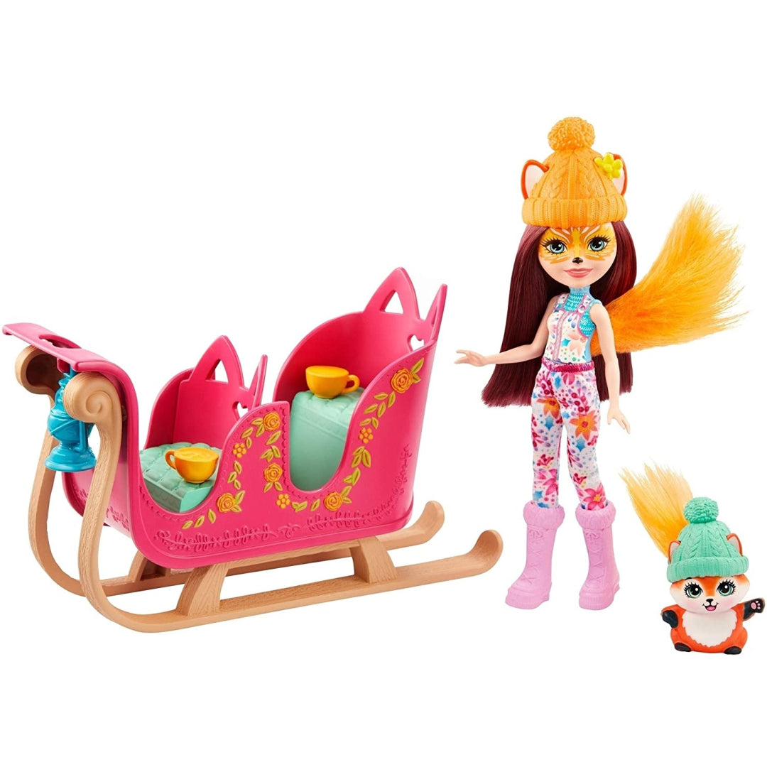 Enchantimals Snowtastic Sled Set - Maqio