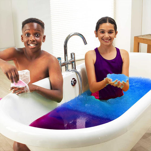 Gelli Baff Colour Change 1 Use Goo Bath - 300G Blue To Purple