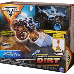 Monster Jam With Kinetic Sand - Megalodon 1:64 Scale