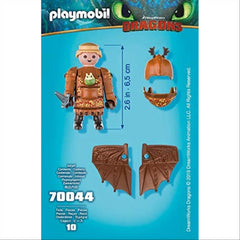 Playmobil DreamWorks Dragons Fishlegs with Flight Suit, Various 70044 - Maqio
