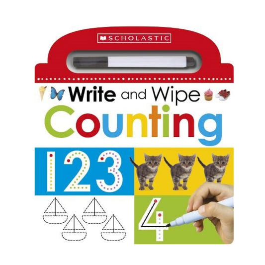 Scholastic Early Learners Write and Wipe Counting  Book