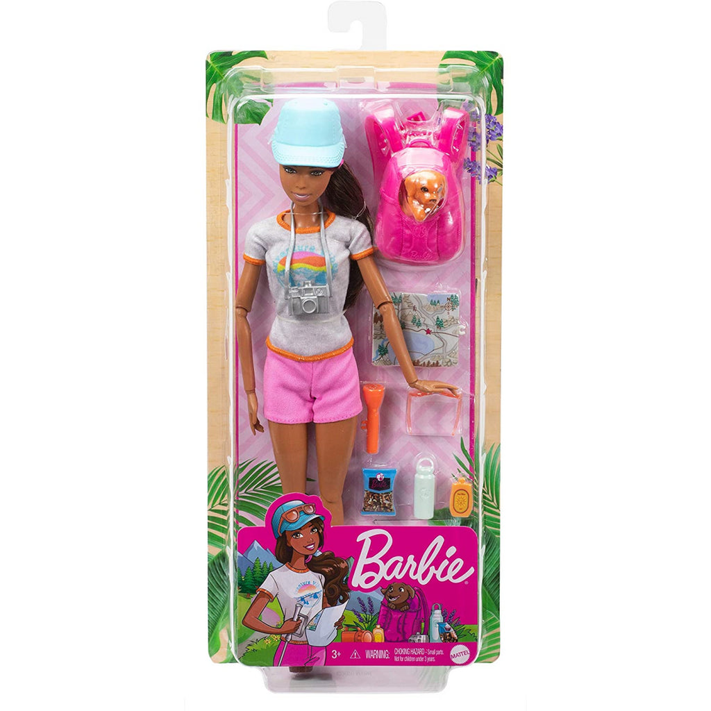 Barbie Hiking Adventure with Puppy & Accessories - Maqio