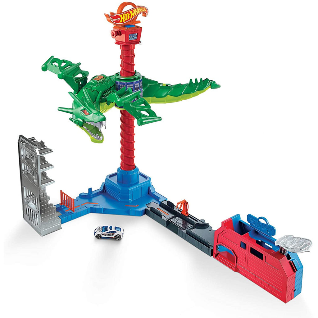 Hot Wheels Air Attack Dragon Play Set - Maqio