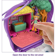 Polly Pocket World Elephant Adventure Compact with Mini Figure