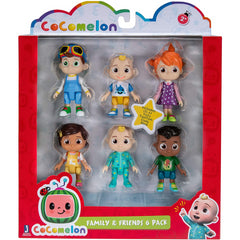 Cocomelon Family & Friends 6 Figure Pack Mixed