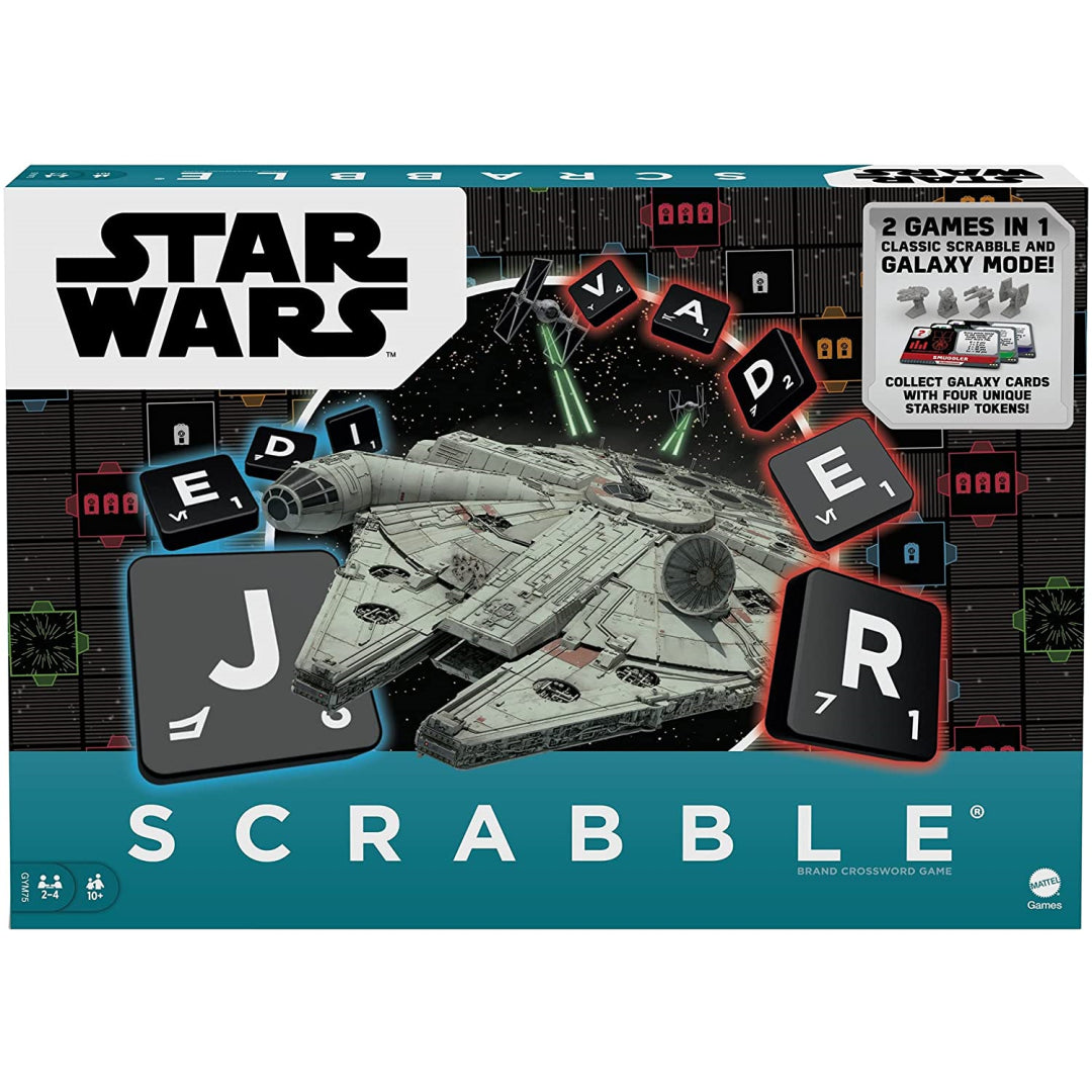 Scrabble Star Wars Edition Family Crossword Game Board Game - Maqio