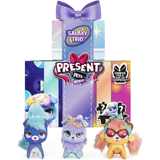 Present Pets Minis Galaxy Trio 3 Pack