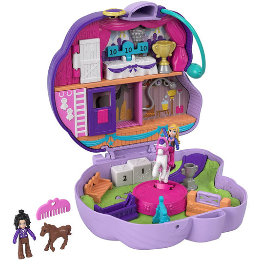 Polly Pocket Jumpin' Style Pony Compact Set - Maqio