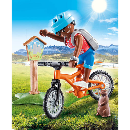 Playmobil 14 pc Special Plus Mountain Biker - Maqio