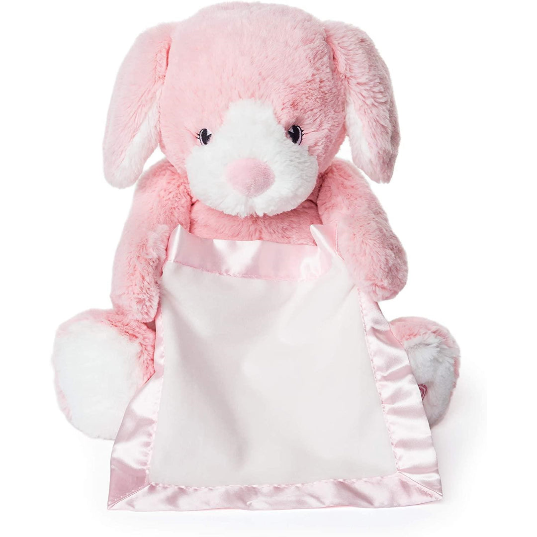 GUND Peek-a-Boo Puppy Pink Soft Plush Toy - Maqio
