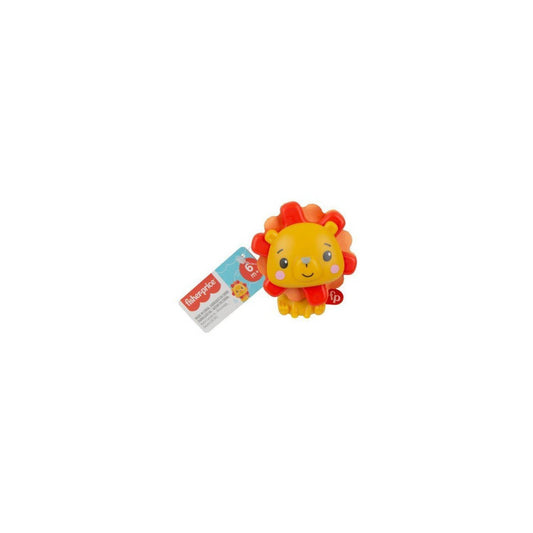 Fisher-Price Yellow Lion Rattle Buddy Basics