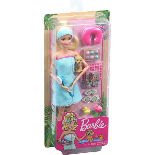 Barbie Spa Doll and Accessories & Pet Puppy