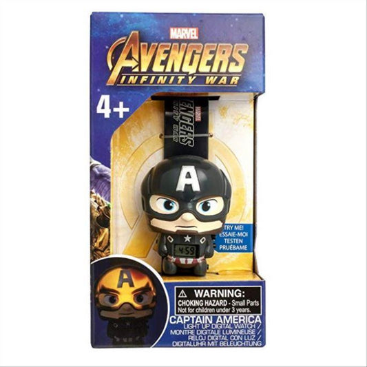 BulbBotz CAPTAIN AMERICA Kids Digital Wrist Watch 2021838 - Maqio