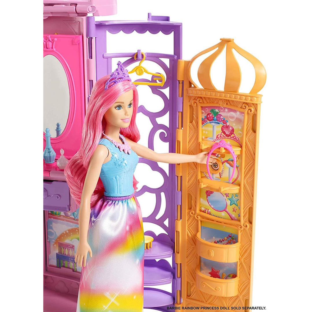 Barbie FTV98 FANTASY Fairytale Portable Castle Dreamtopia - Maqio