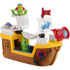 Little People Pirate Ship Playset for Toddlers & Preschool